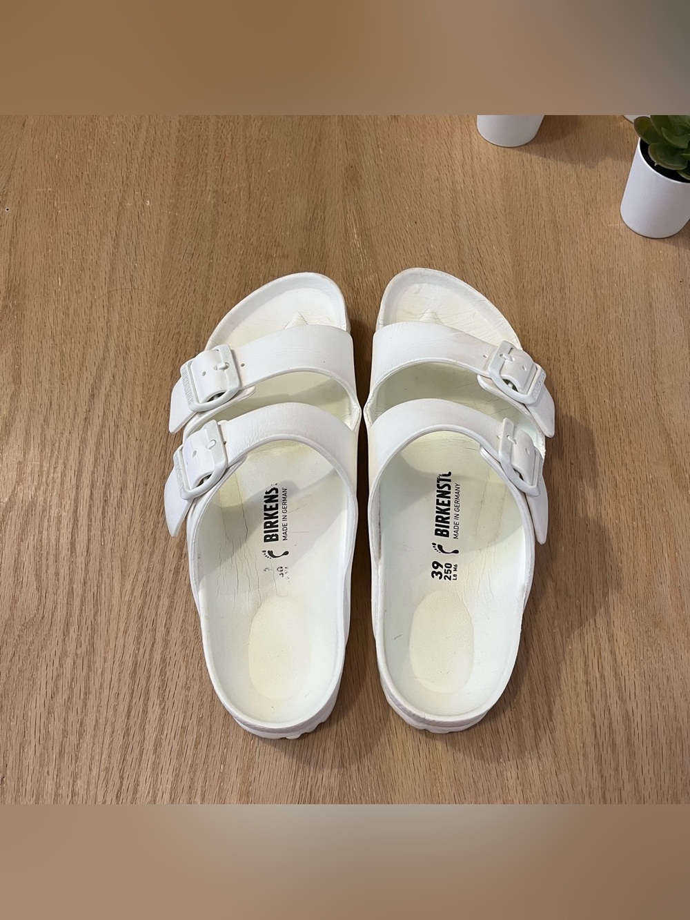 Birkenstock Arizona EVA White Sandals - Picture 3 of 7